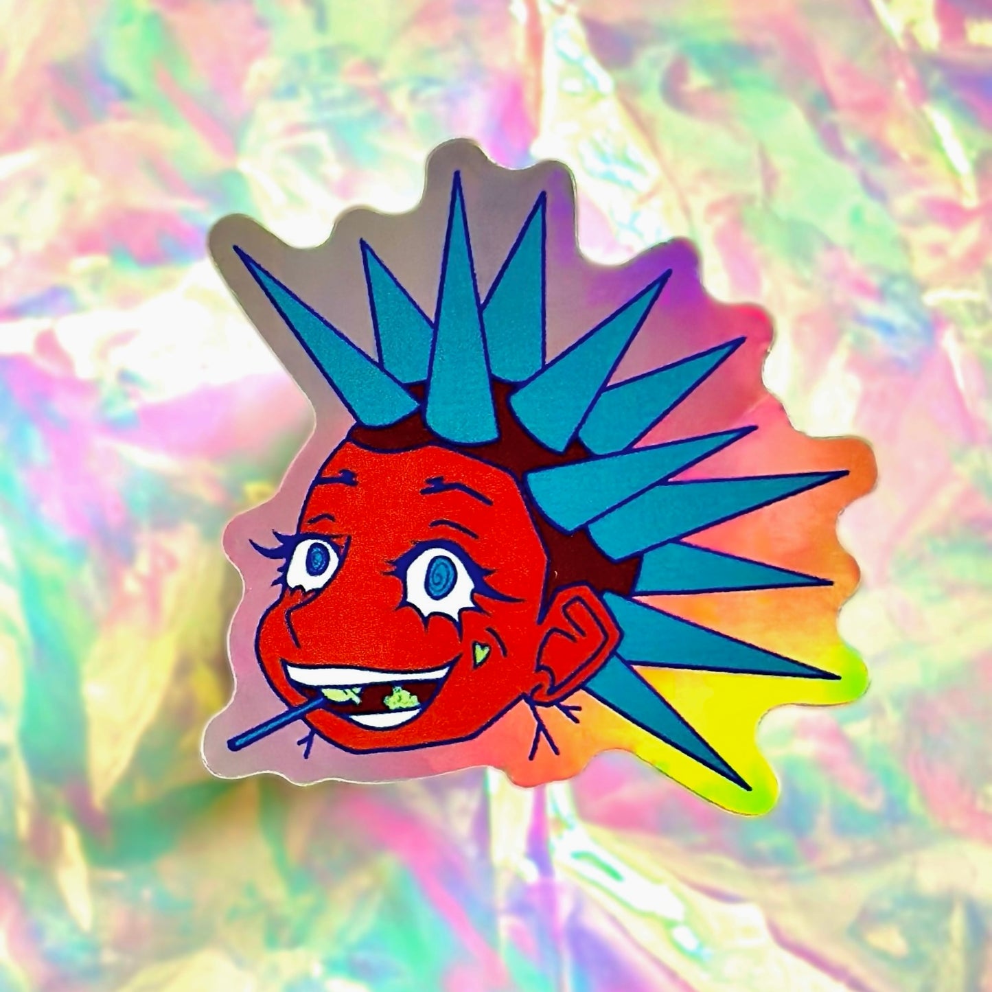 Holographic SUGAR RUSH Stickers